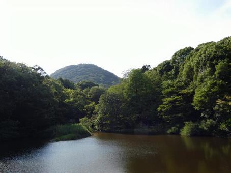 山と池 山と池の写真