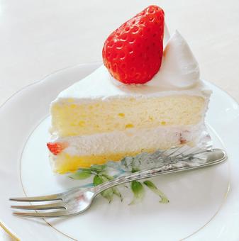 いちごのショートケーキ いちごのショートケーキ ケーキ,ショートケーキ,スイーツの写真素材