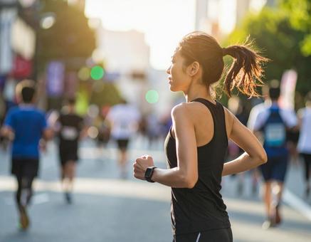 ランナー ランナーの写真