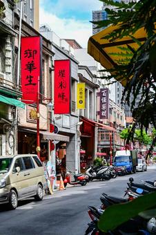 台湾・台北の街並み(迪化街) 台湾・台北の街並み(迪化街) 台湾,台北,迪化街の写真素材