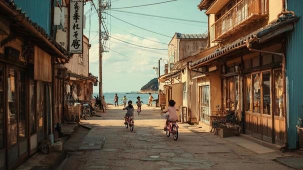 地方都市の日常風景 地方都市の日常風景の写真