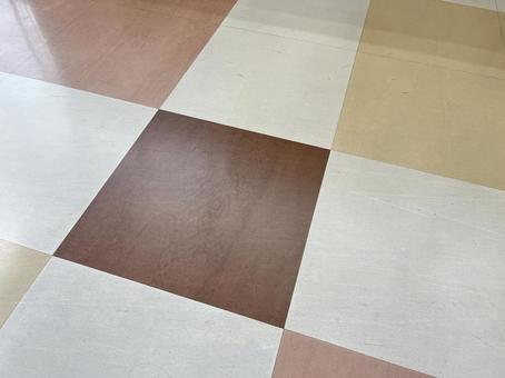 タイル床 床,フロア,タイルの写真素材