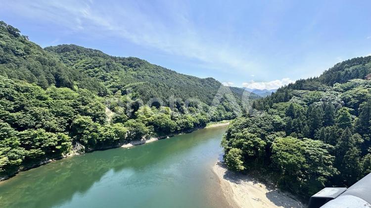 新潟県の避暑地 新潟県,川,自然の写真素材