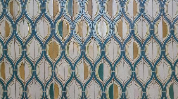 アールヌーボータイル_AS000008の写真