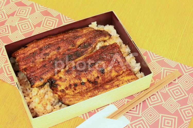 鰻　 鰻,うな重,土用の丑の日の写真素材