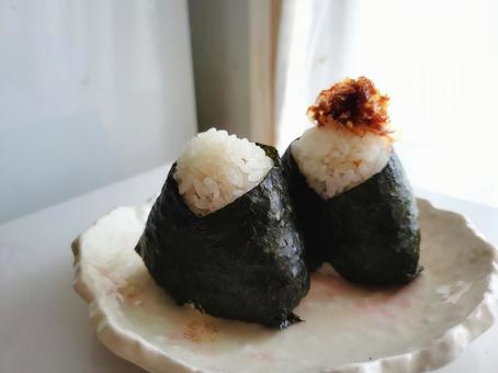 手作りおにぎり 手作りおにぎり おにぎり,おむすび,おかかの写真素材