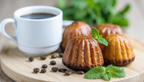 コーヒーとスイーツ コーヒーとスイーツの写真