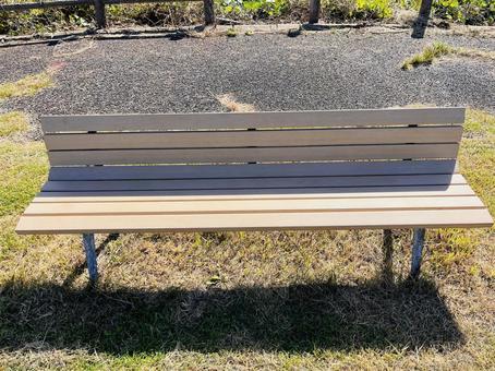 公園のベンチ ベンチ,自然,木の写真素材