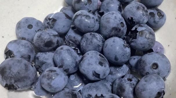 ブルーベリー ブルーベリー,フルーツ,果物の写真素材