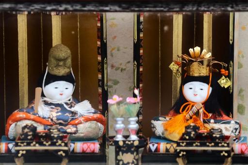 3月上旬の引田ひなまつりの雛飾り 3月上旬の引田ひなまつりの雛飾りの写真