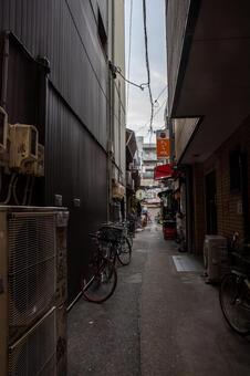 名古屋の路地裏 路地裏,路地,名古屋の写真素材
