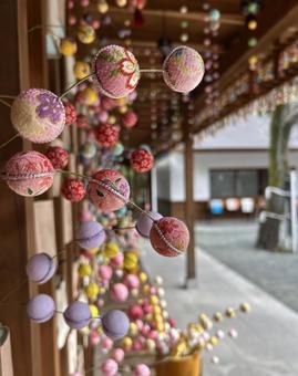 ひな祭りの飾り ひな祭りの飾りの写真