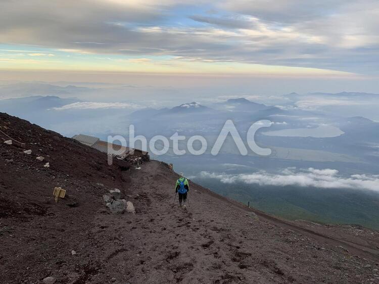 富士山 風景,砂漠,山の写真素材