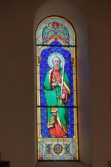 ニューカレドニア565　ウヴェア島　教会 ニューカレドニア,ウヴェア島,セントジョセフ教会の写真素材