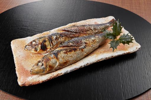 いわしの塩焼き いわしの塩焼き いわしの塩焼き,鰯,イワシの写真素材