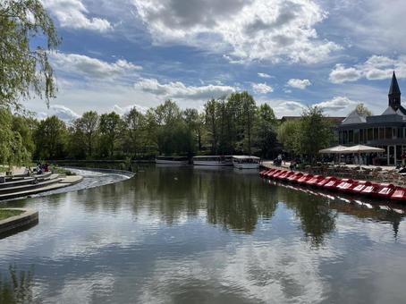 オーデンセ オーデンセ,デンマーク,北欧の写真素材