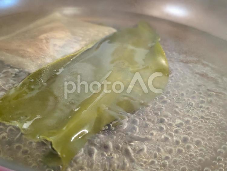だしとり 出汁,だし,昆布の写真素材