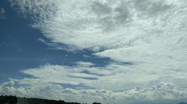 夏の空 夏の空の写真