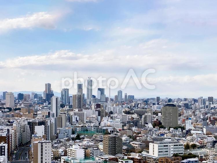 東京風景・文京区春日 文京区,春日,文京シビックセンターの写真素材
