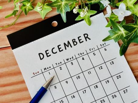 12月カレンダー(シンプル) 12月カレンダー(シンプル) 12月,カレンダー,スケジュールの写真素材