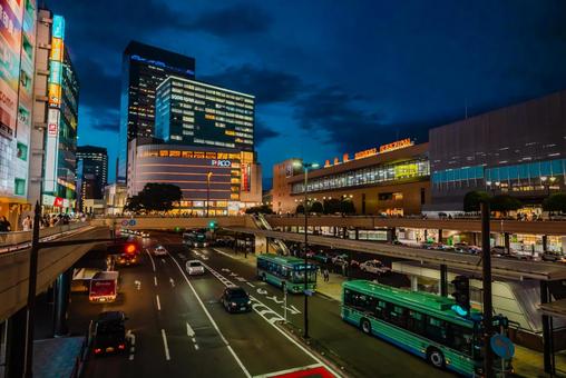【宮城】仙台駅周辺の街並み 【宮城】仙台駅周辺の街並み 仙台駅,仙台,宮城の写真素材