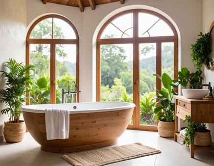 美しいバスルーム 美しいバスルームの写真