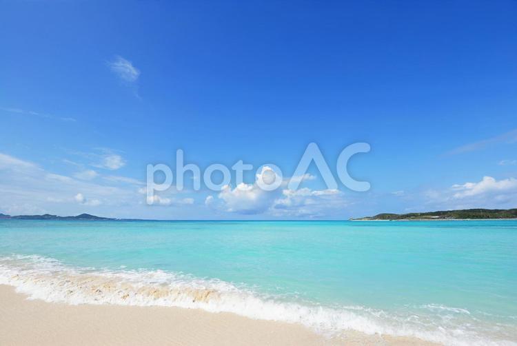 沖縄の美しいビーチ 沖縄,海,ビーチの写真素材