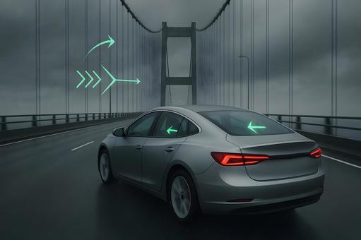 悪天候経路案内の写真