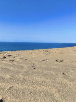砂浜 海,ビーチ,風景の写真素材