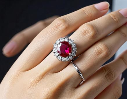 7月の誕生石・ルビー 7月の誕生石・ルビーの写真