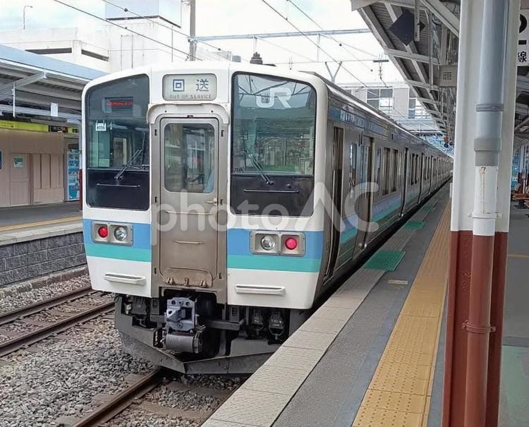 ＪＲ東日本　２１１系電車 鉄道,jr,jr東日本の写真素材