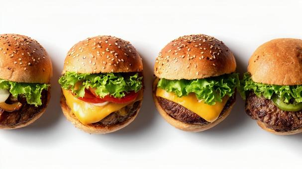 ハンバーガーコレクションの写真