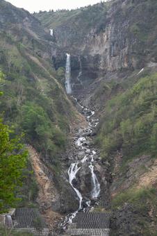 不動滝 不動滝 白山,不動滝,滝の写真素材