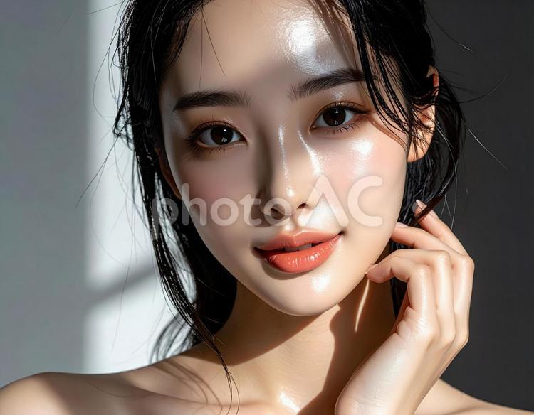 美容女性モデル 女性,モデル,美しいの写真素材