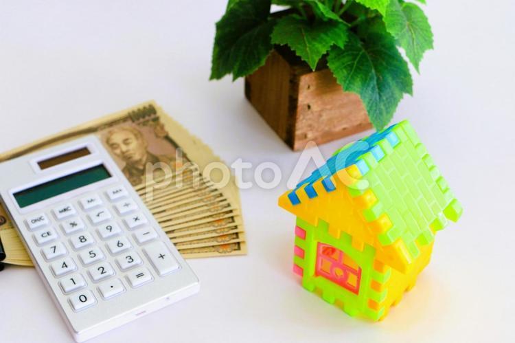 住宅購入資金　マイホーム　繰り上げ返済 住宅購入,マイホーム,住宅ローンの写真素材