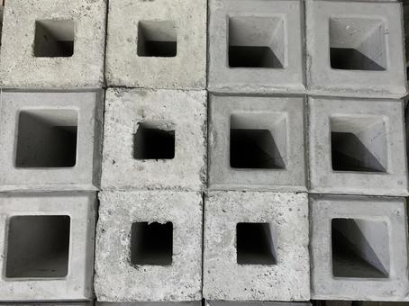 フェンスブロック 建築資材 フェンスブロック 建築資材の写真
