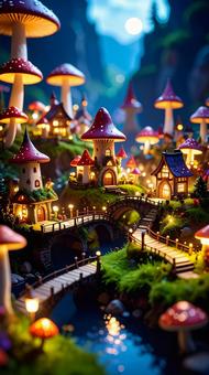 マッシュルームの谷 マッシュルームの谷の写真
