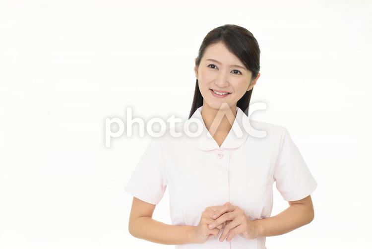 笑顔の医療スタッフ 女性,看護師,看護士の写真素材