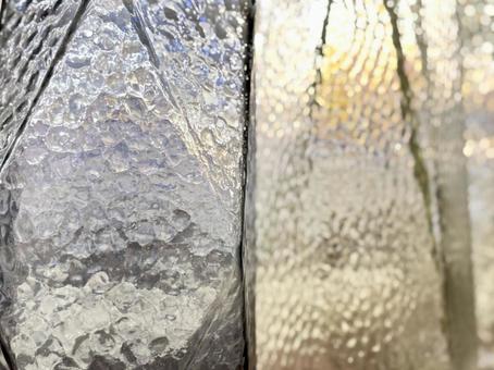 美しいレトロなガラスの背景 ガラス,レトロ,アンティークの写真素材