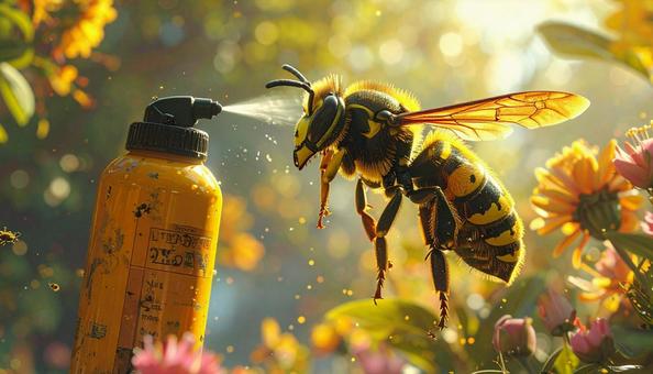スズメバチの駆除 スズメバチの駆除の写真