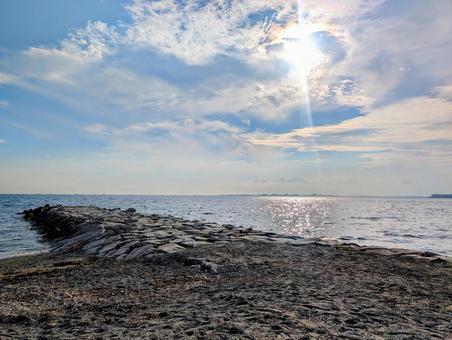 Photo, sea, coastal, beach, 