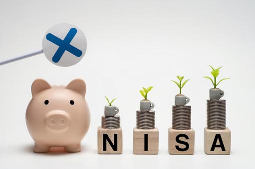 NISAのリスクとデメリットのイメージ NISAのリスクとデメリットのイメージ 貯金,お金,金融の写真素材
