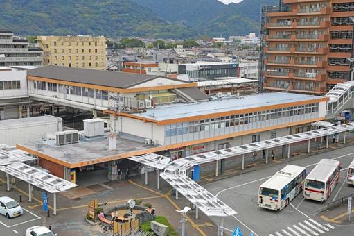 焼津駅 南口 焼津駅 南口 焼津駅,焼津,駅の写真素材