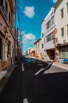 【鳥取】鳥取駅の周辺 鳥取駅,駅前,街並みの写真素材