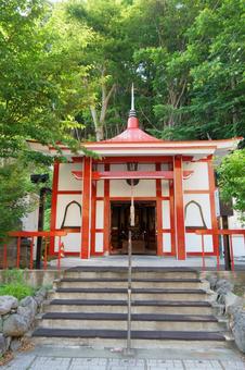 岩戸観音堂 定山渓 岩戸観音堂 定山渓 岩戸観音堂,本堂,お堂の写真素材