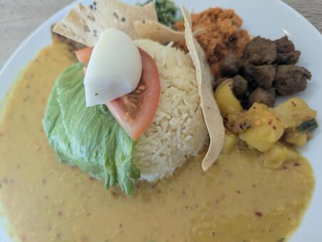 スリランカカレー スリランカカレー,カリー,カフェの写真素材