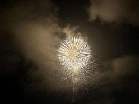 打ち上げ花火 打ち上げ花火の写真