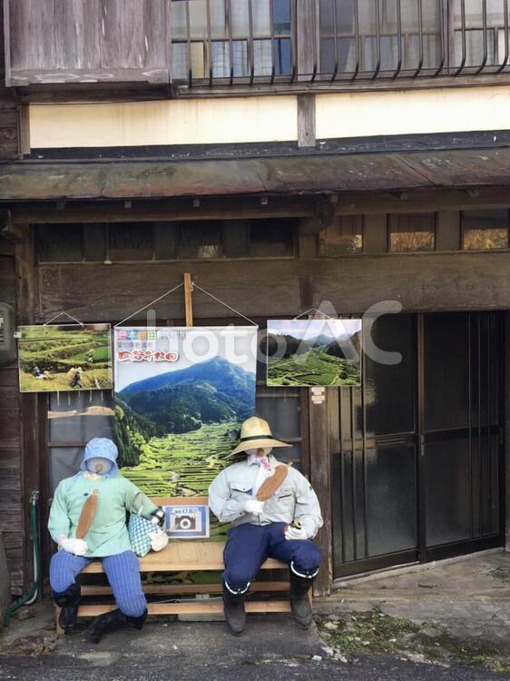 田舎の風景 田舎,家,農家の写真素材