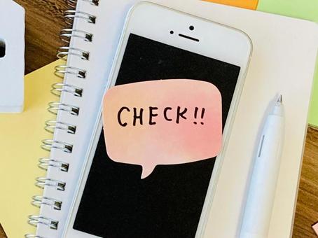Photo, check, confirmation, smartphone, 