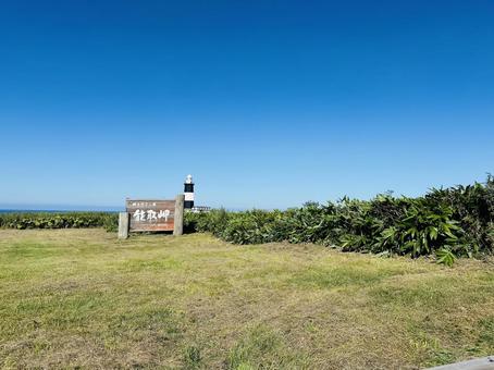 能取岬 能取岬 能取岬灯台,能取岬,灯台の写真素材
